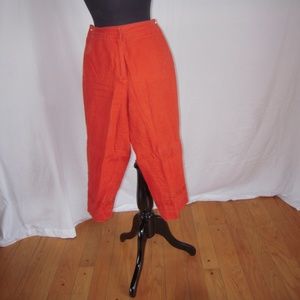 Petite Sophisticate, 100% Linen,  embroidery near